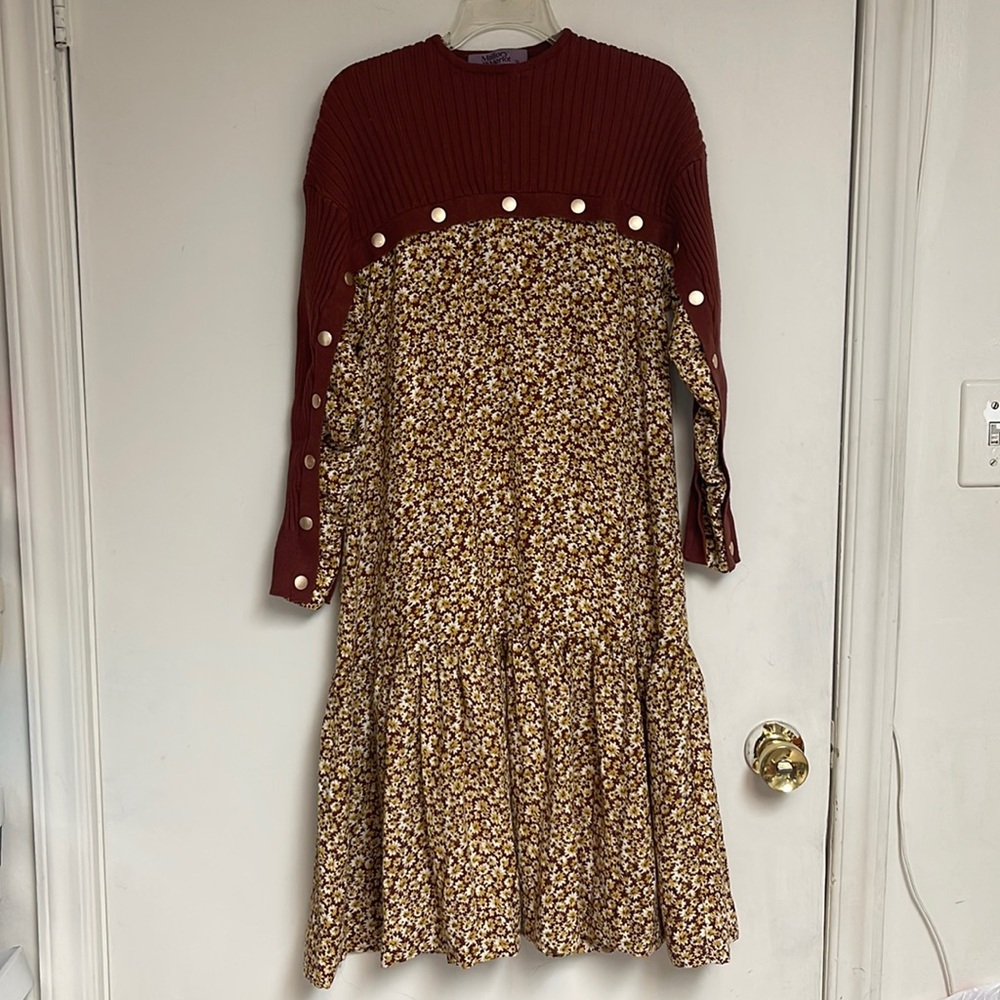 NWOT MALLORY&Merlot midi dress for girls size 12